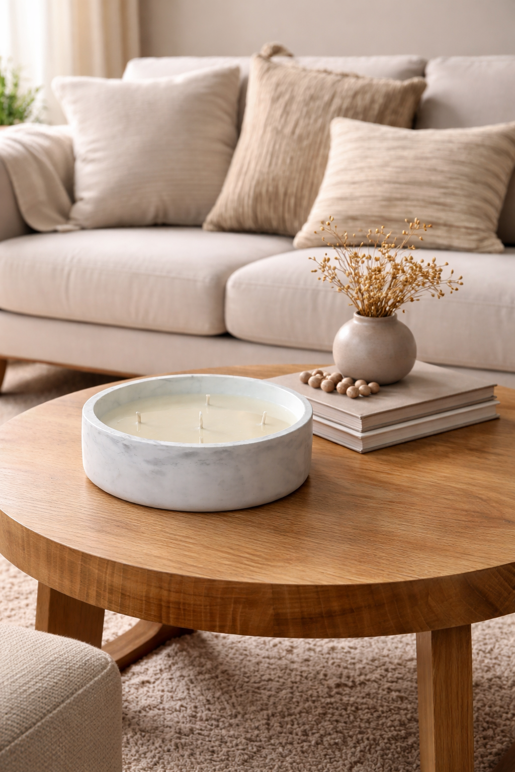 Vela en concreto XL aroma Citronella
