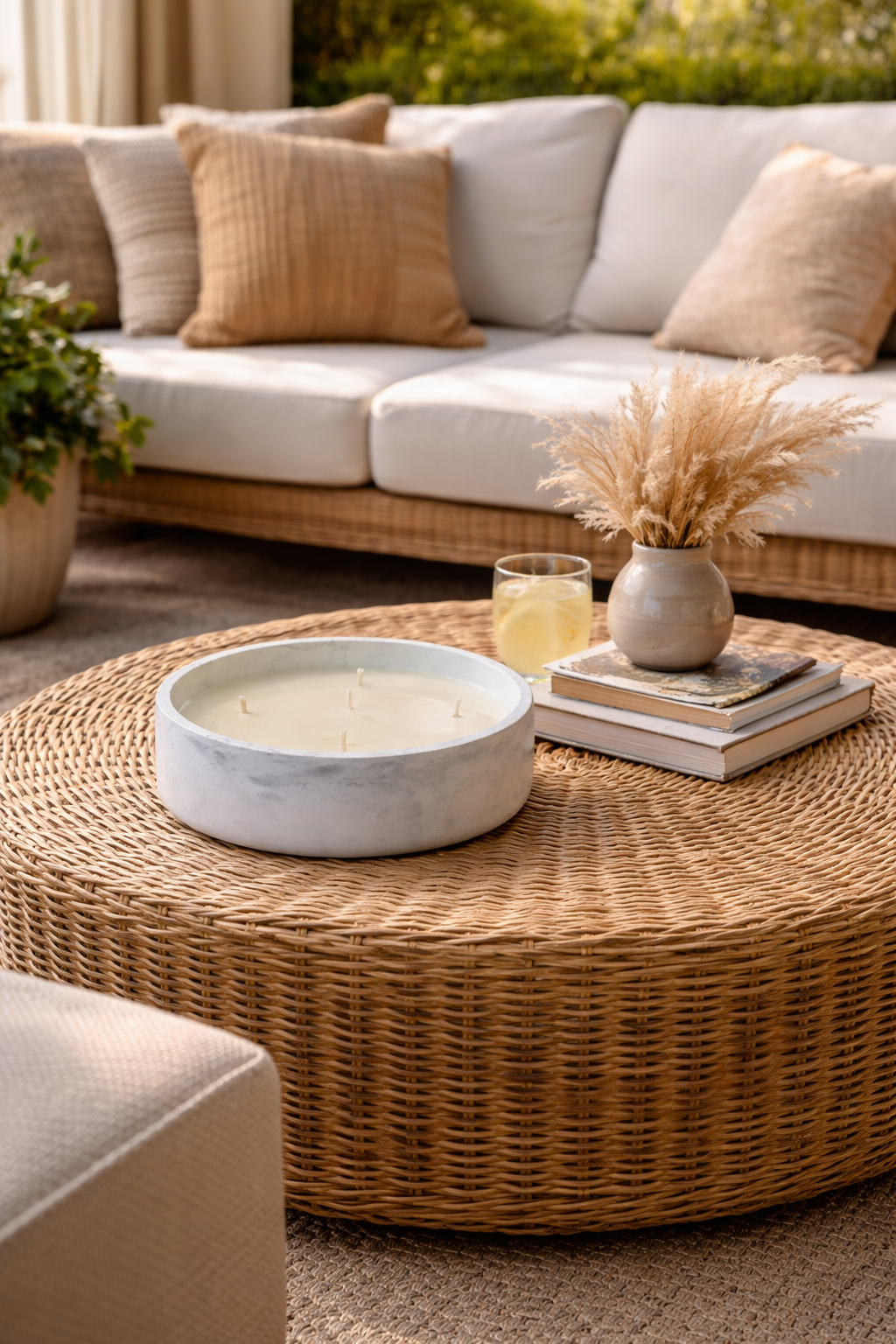 Vela en concreto XL aroma Citronella
