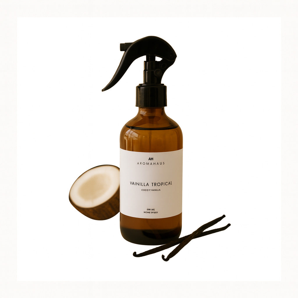 Spray Aromatico  Vainilla Tropical Coco Vainilla
